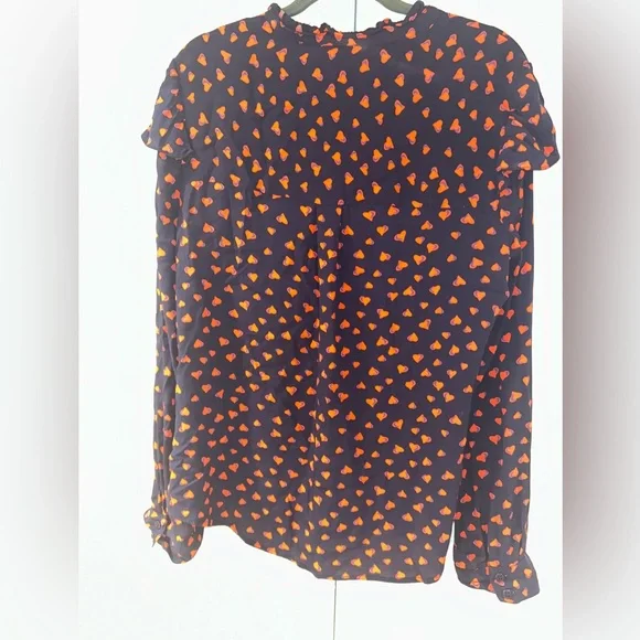 Sanctuary Heart Blouse Medium Pre-owned - Picture 6 of 6